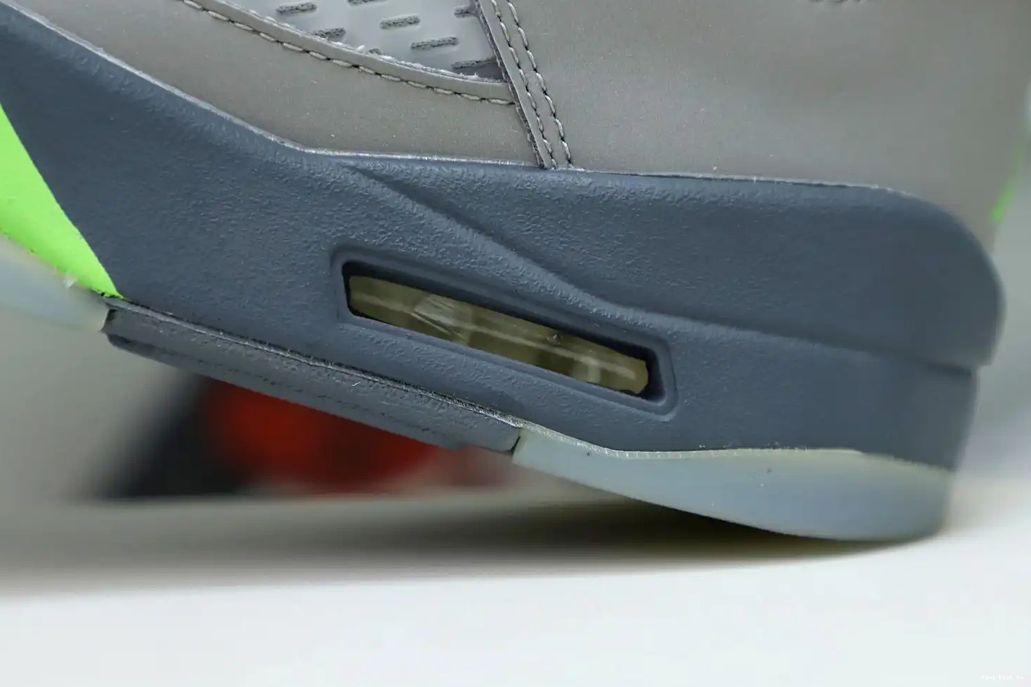 BEAN' 2022 JORDAN RETRO AIR 5 'GREEN Kimikick 0508